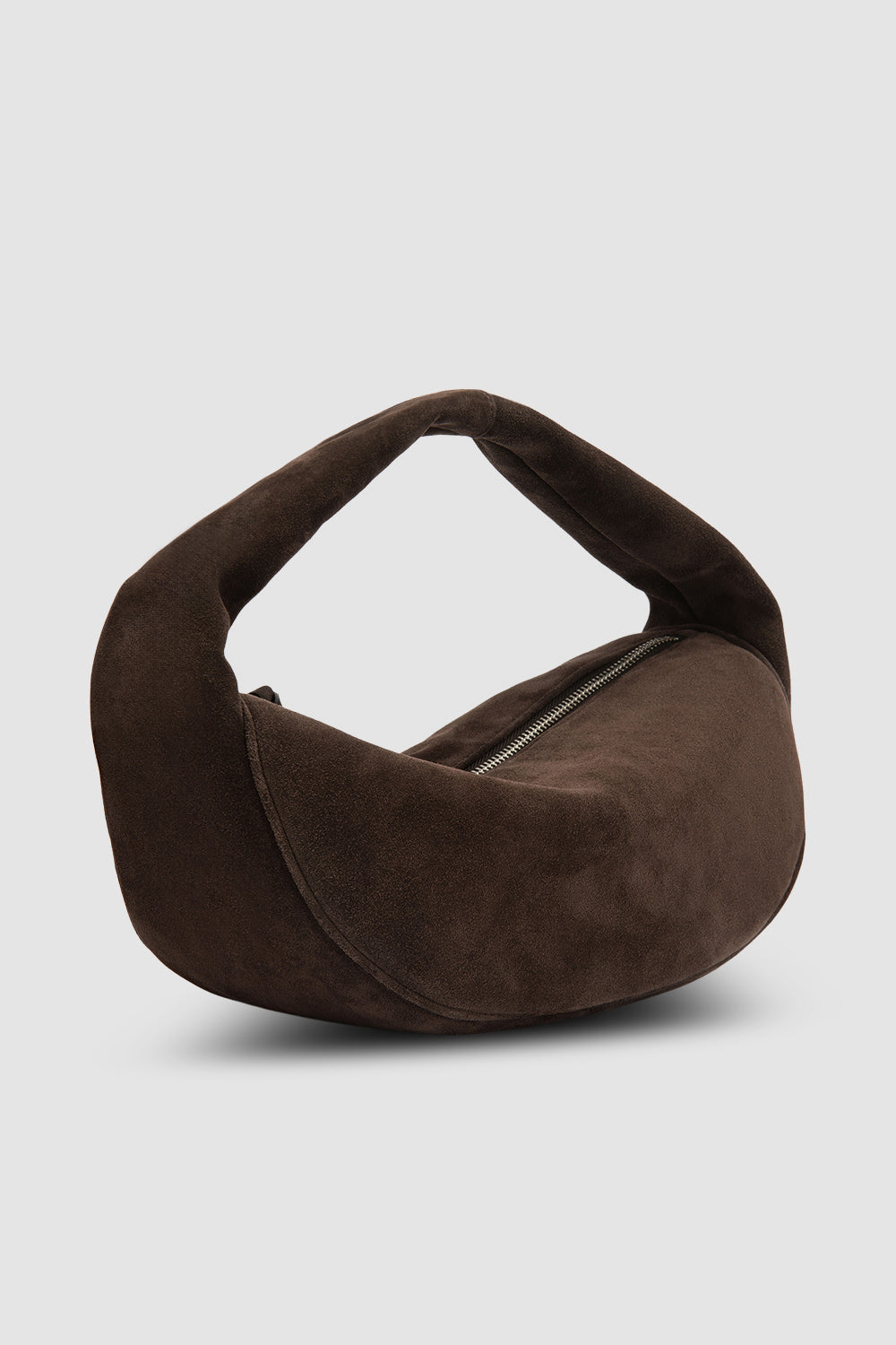 Cush Ristretto Suede Leather Shoulder Bag