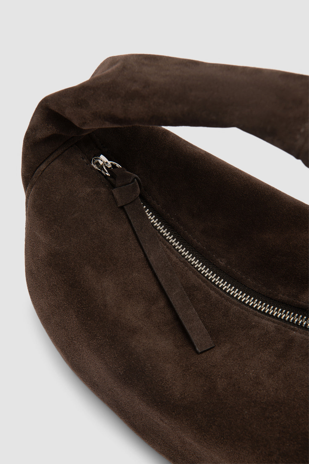 Cush Ristretto Suede Leather Shoulder Bag