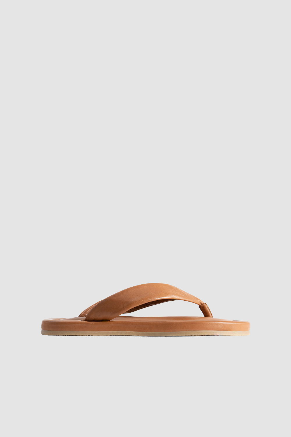 Dasha 2.0 Summer Tan Nappa Leather Flip-Flop Sandal