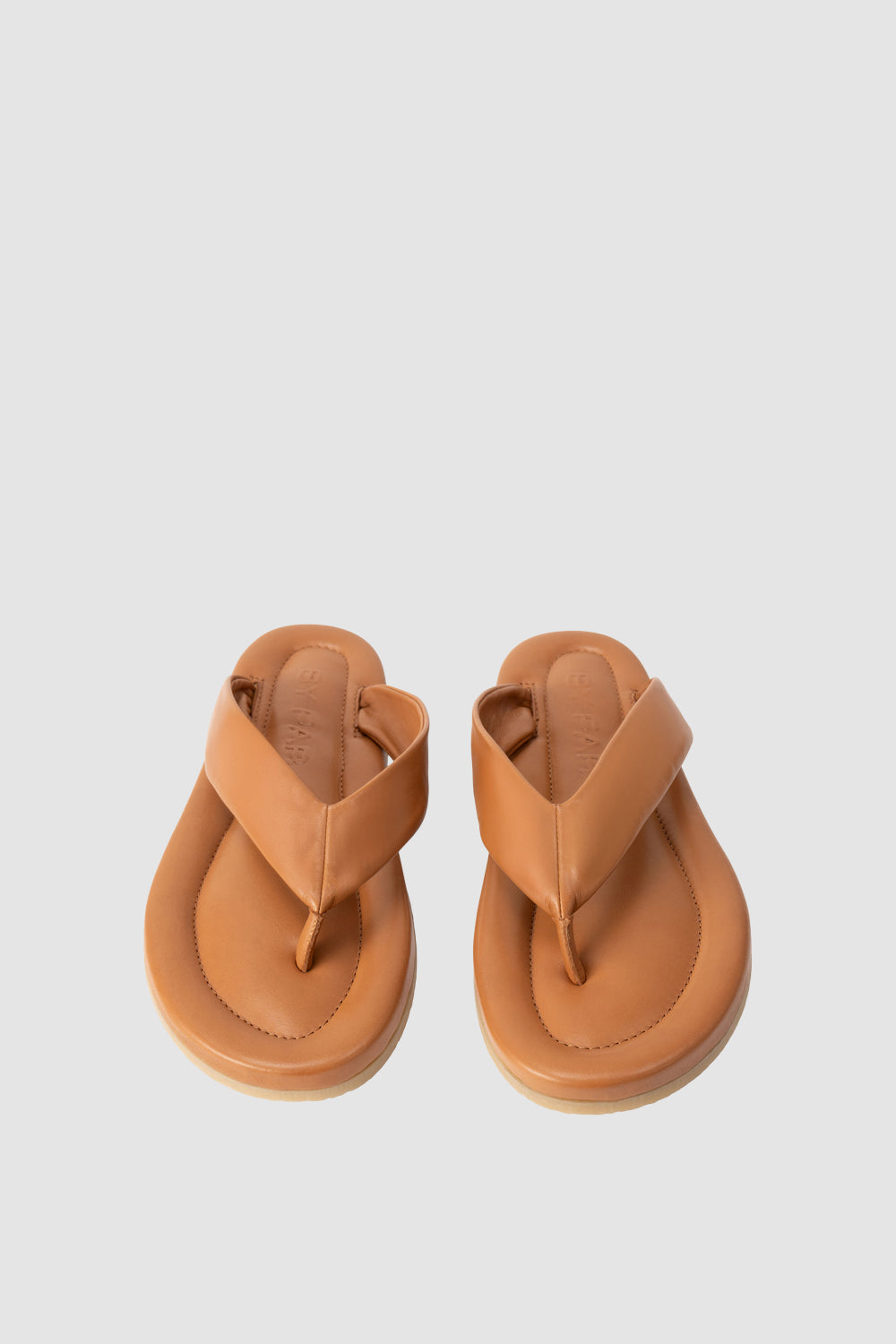 Dasha 2.0 Summer Tan Nappa Leather Flip-Flop Sandal