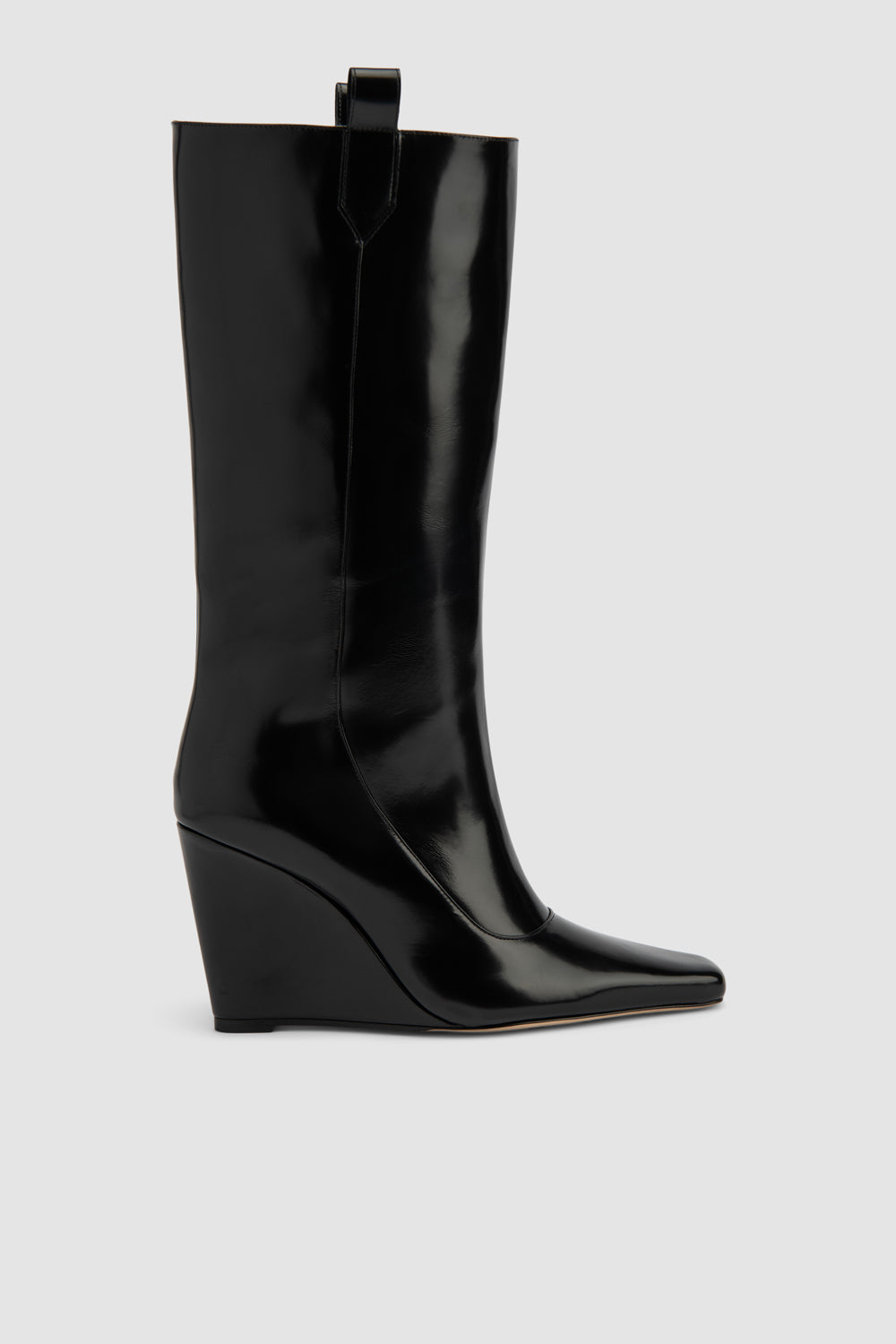 Drama Semi Patent Knee-High Boot
