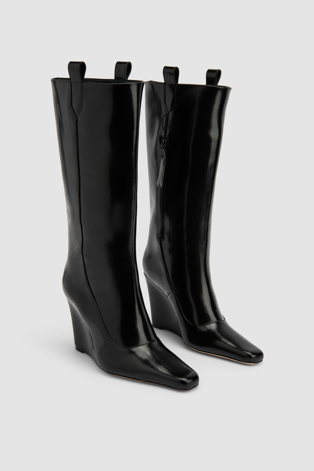Drama Semi Patent Knee-High Boot