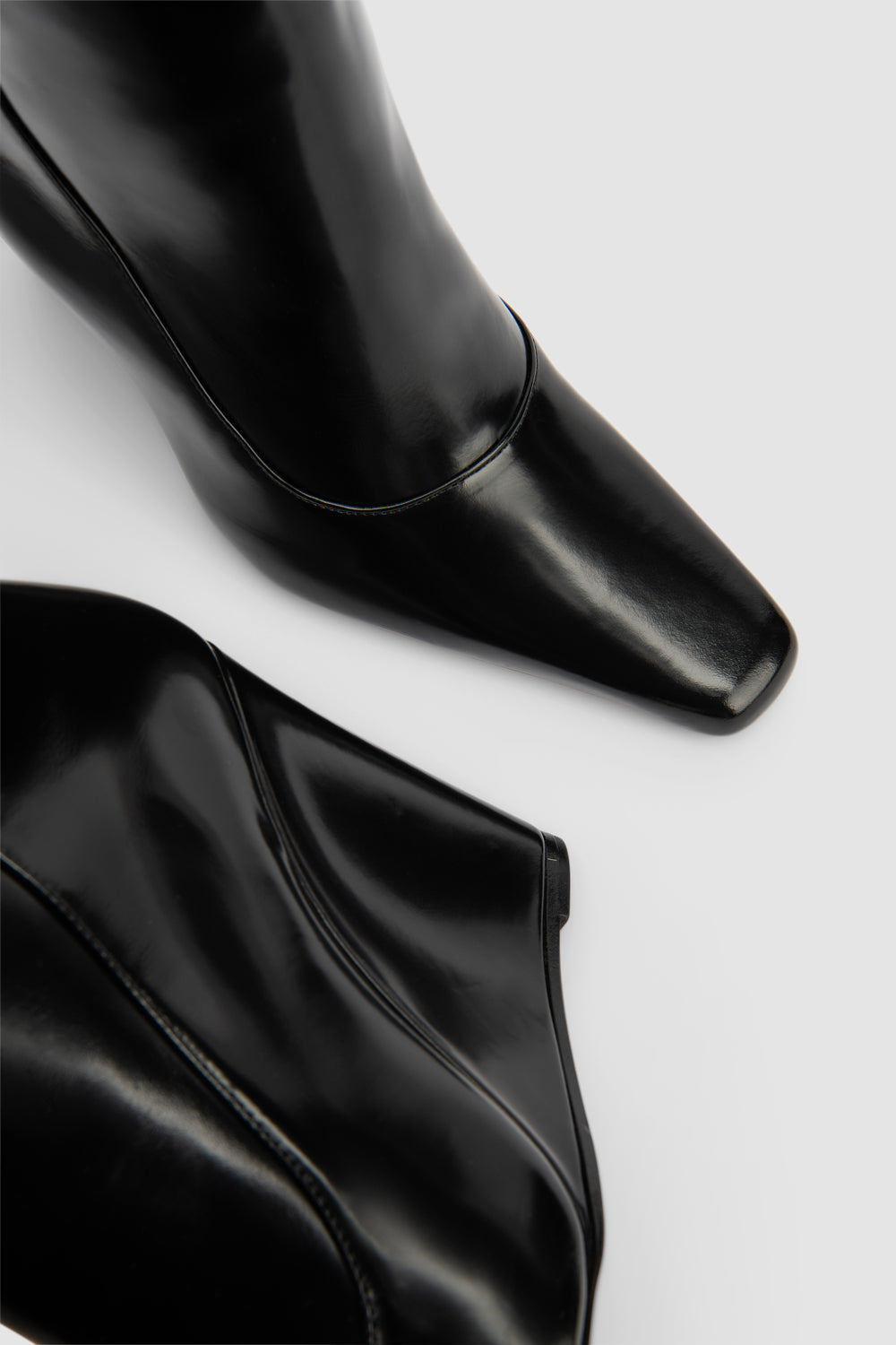 Drama Semi Patent Knee-High Boot