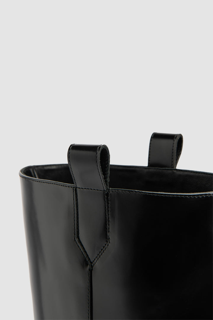 Drama Semi Patent Knee-High Boot