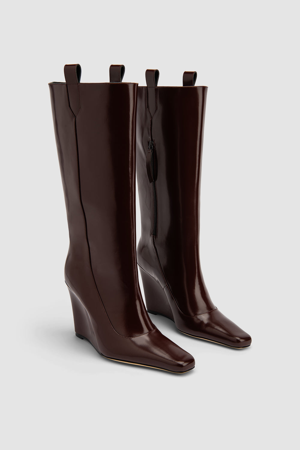 Drama Semi Patent Knee-High Boot