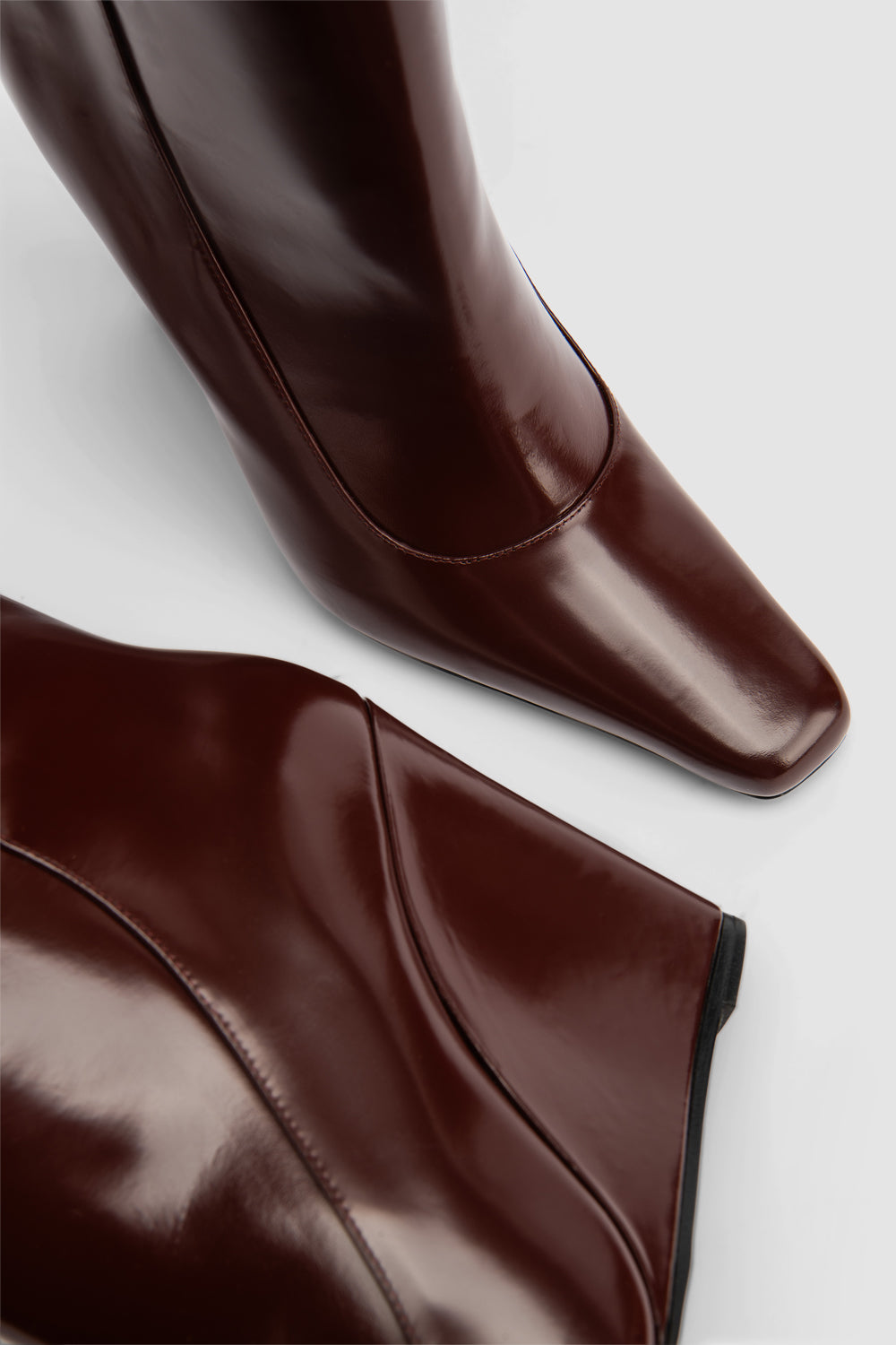 Drama Semi Patent Knee-High Boot