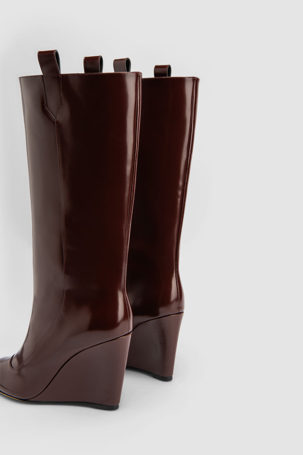 Drama Semi Patent Knee-High Boot