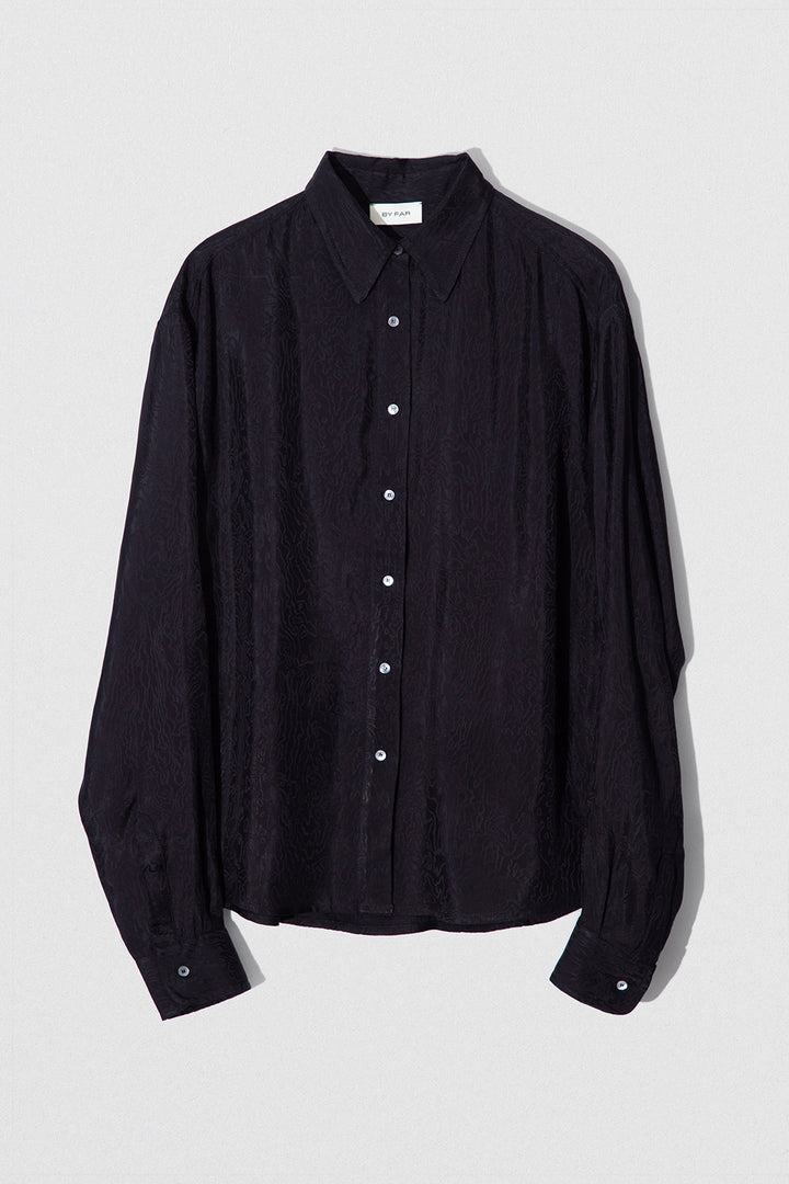 Ellis Shirt Black Viscose