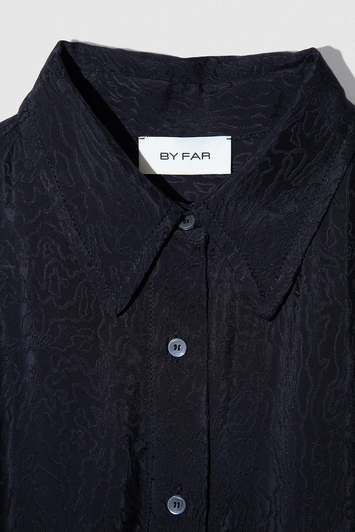 Ellis Shirt Black Viscose