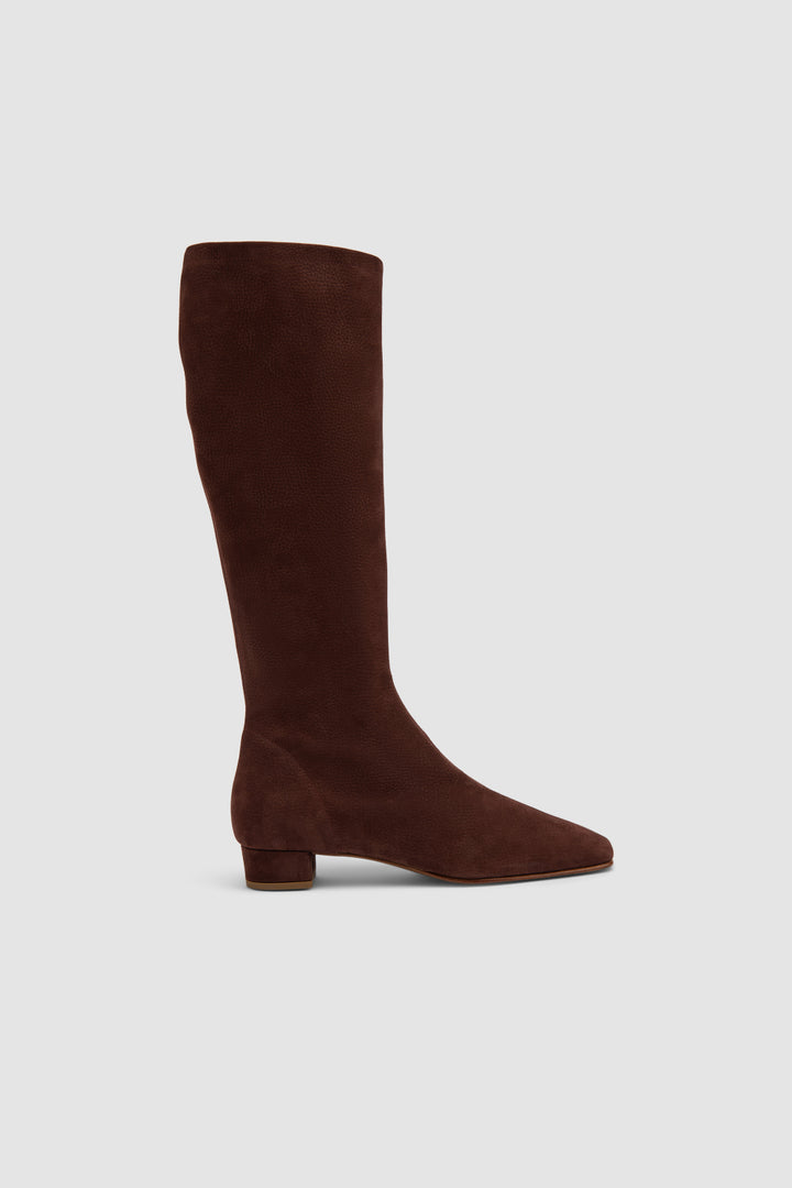 Edie Nubuck Knee-High Boot