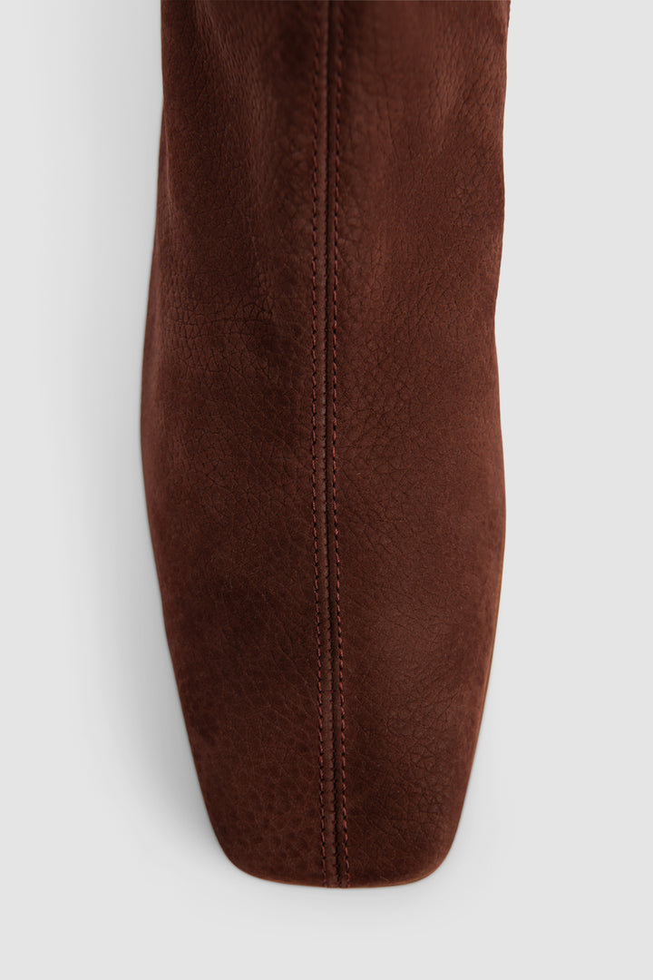Edie Nubuck Knee-High Boot