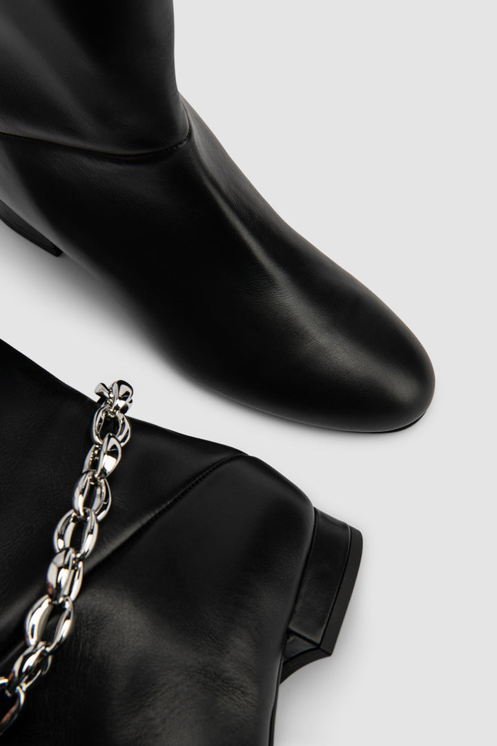 Felix Leather Knee-High Boot