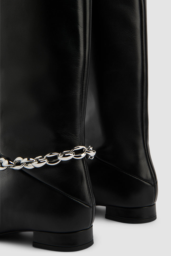 Felix Leather Knee-High Boot