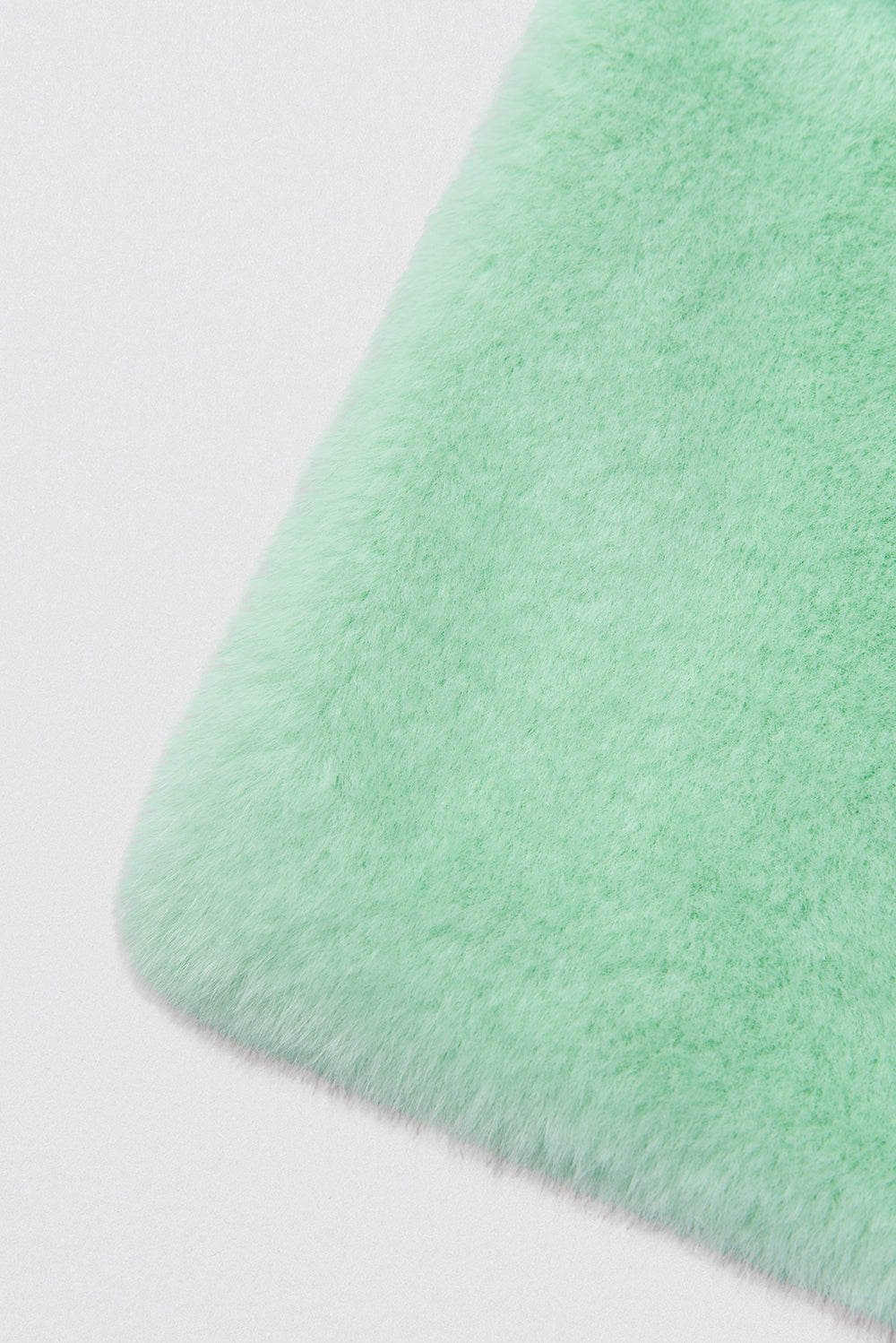 Fletcher Scarf Mint Faux Fur