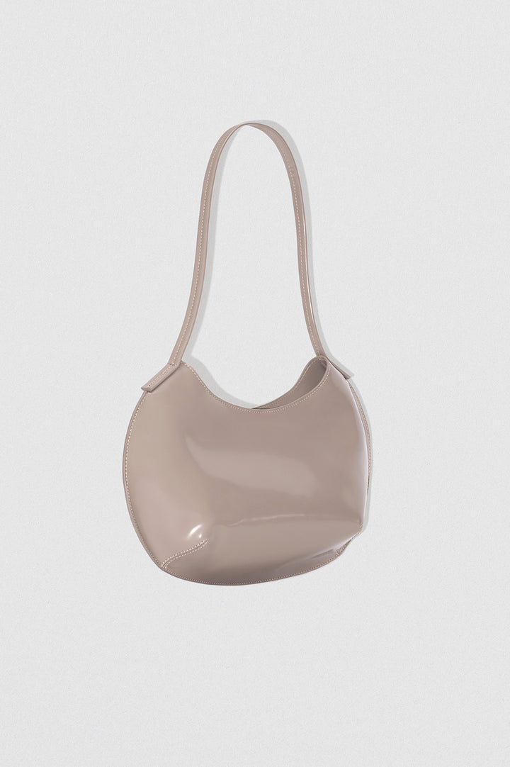 Horner Fawn Semi Patent Leather Shoulder Bag