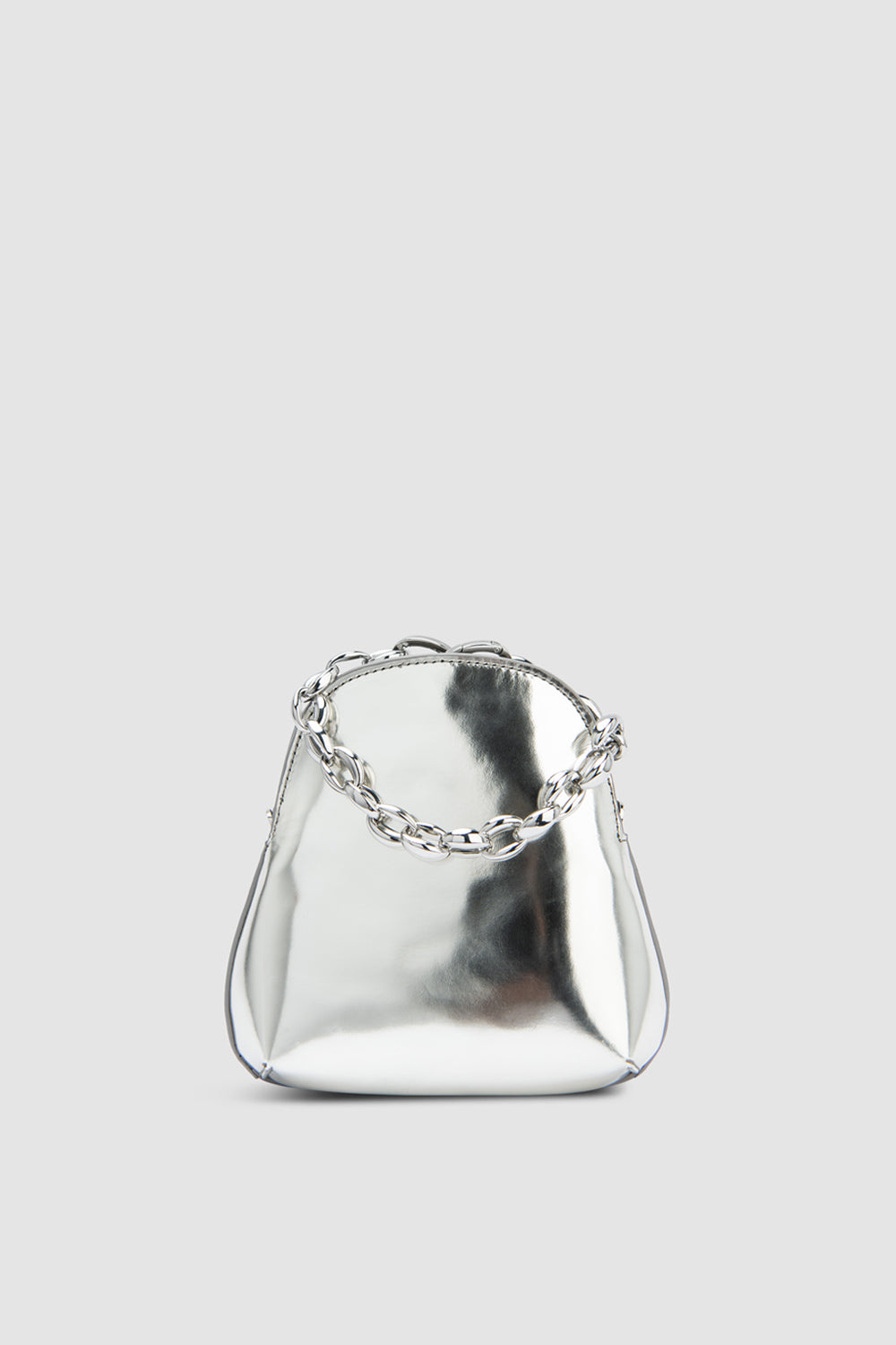 Koko Metallic Top-Handle Bag