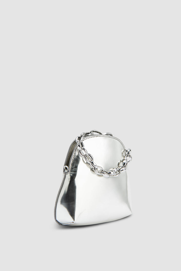 Koko Metallic Top-Handle Bag
