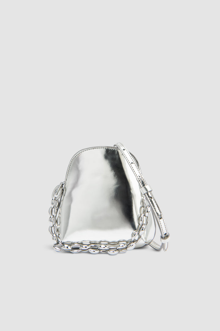 Koko Metallic Top-Handle Bag