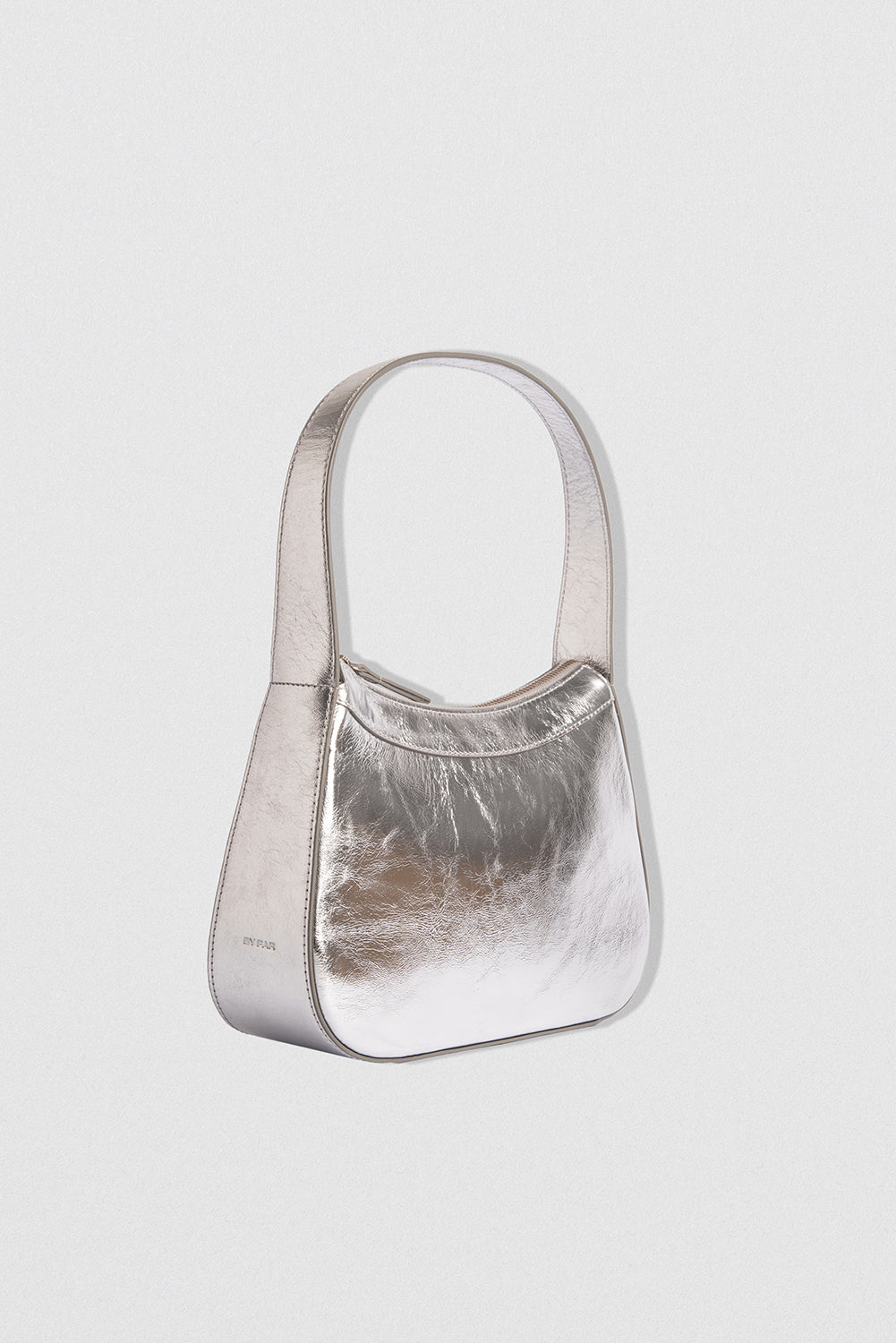 Kiki Silver Metallic Leather