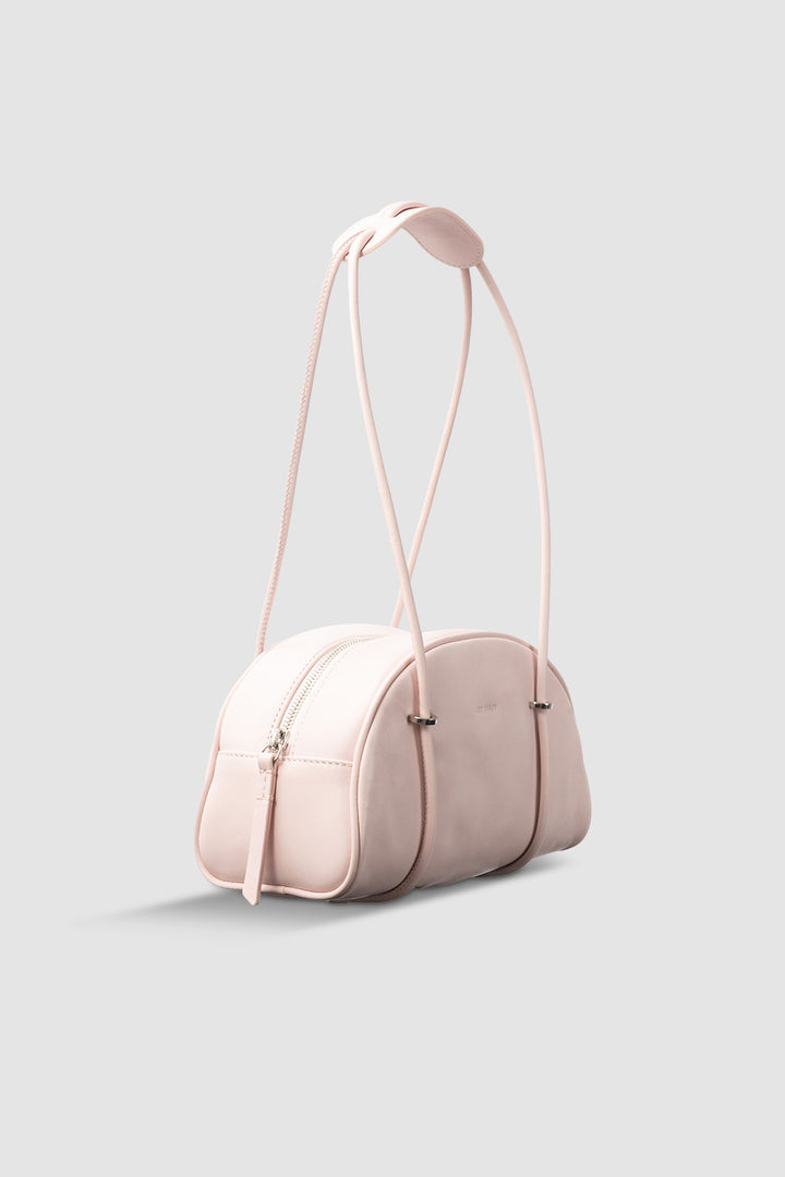 Kimberly Bowler Baby Pink Nappa Leather Top-Handle Bag