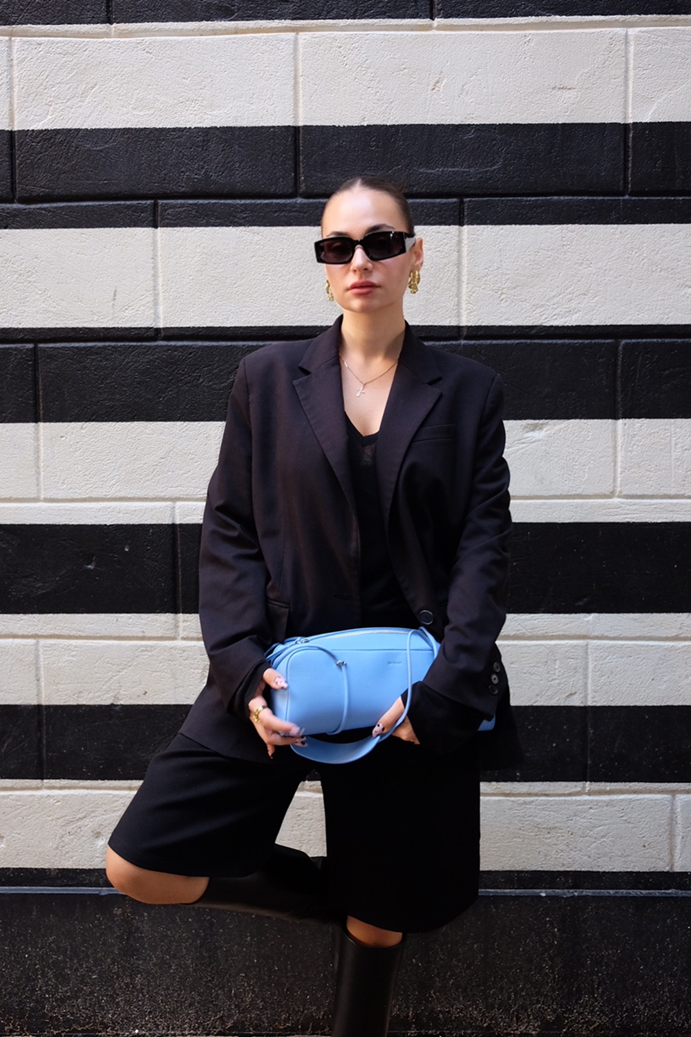Kimberly Leather Shoulder Bag