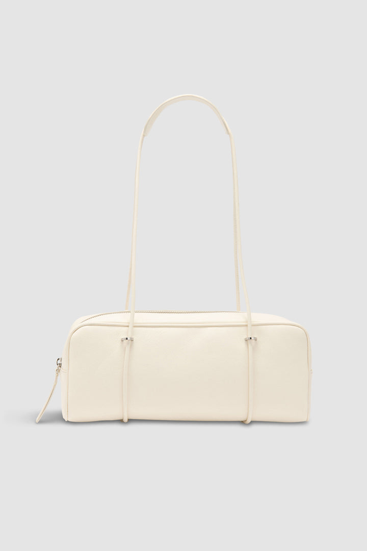 Kimberly Limewash Washed Leather Shoulder Bag