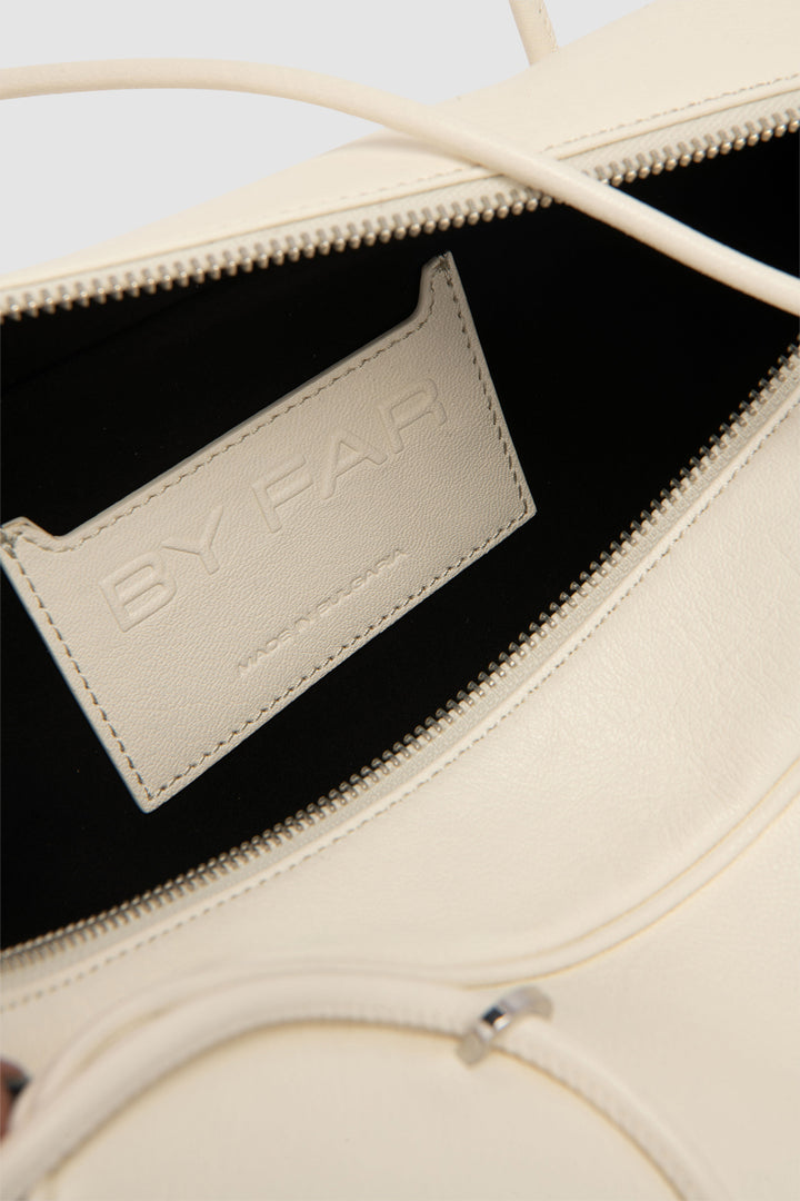 Kimberly Limewash Washed Leather Shoulder Bag