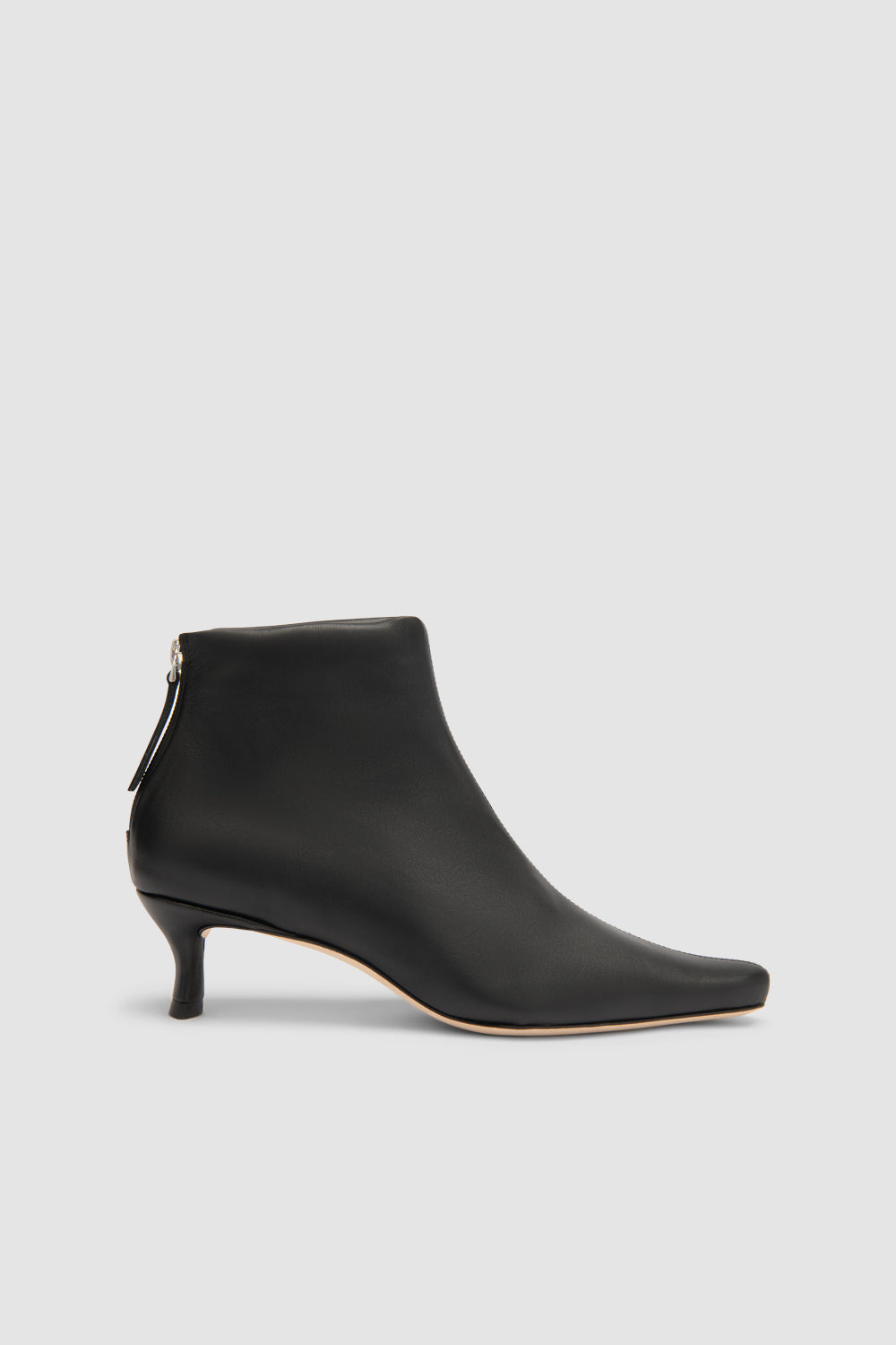 Kitten Stevie 22 Black Stretch Nappa Leather Ankle Boot