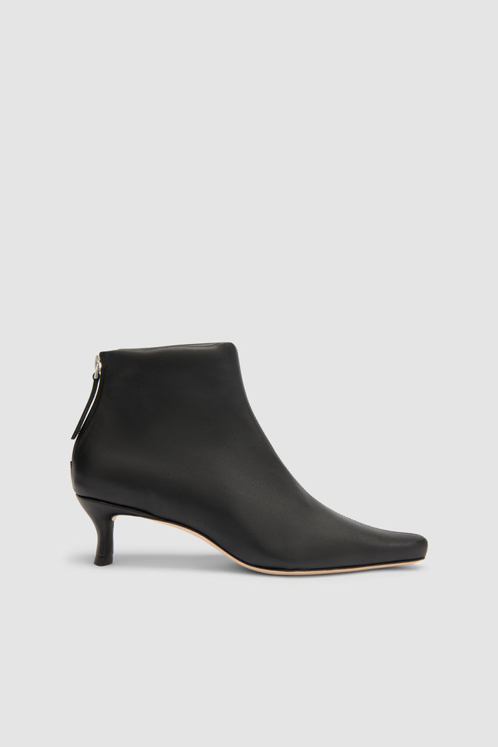 Kitten Stevie 22 Black Stretch Nappa Leather Ankle Boot