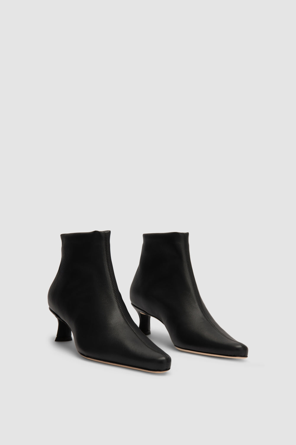 Kitten Stevie 22 Black Stretch Nappa Leather Ankle Boot