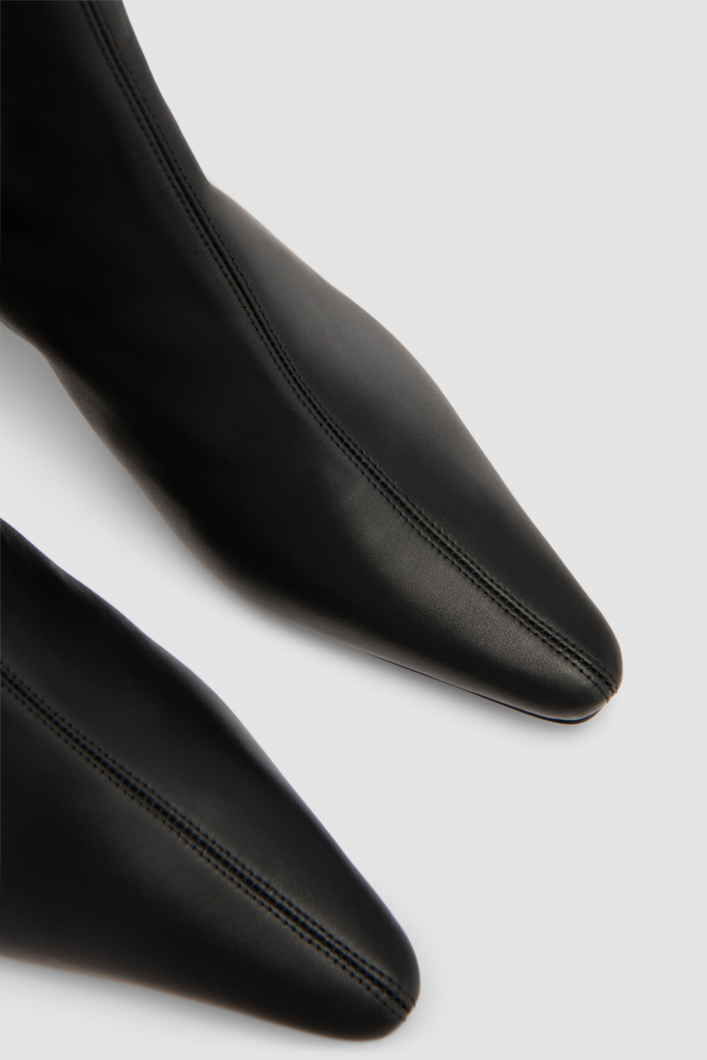 Kitten Stevie 22 Black Stretch Nappa Leather Ankle Boot
