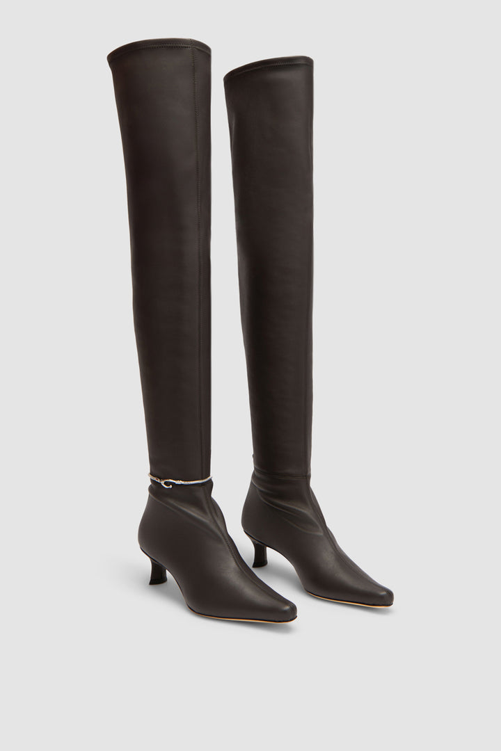 Kitten Stretch Stevie Ristretto Nappa Leather Boot