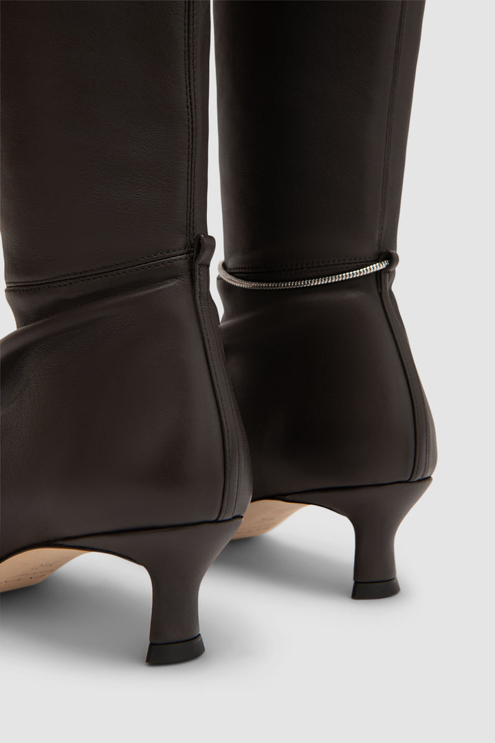 Kitten Stretch Stevie Ristretto Nappa Leather Boot