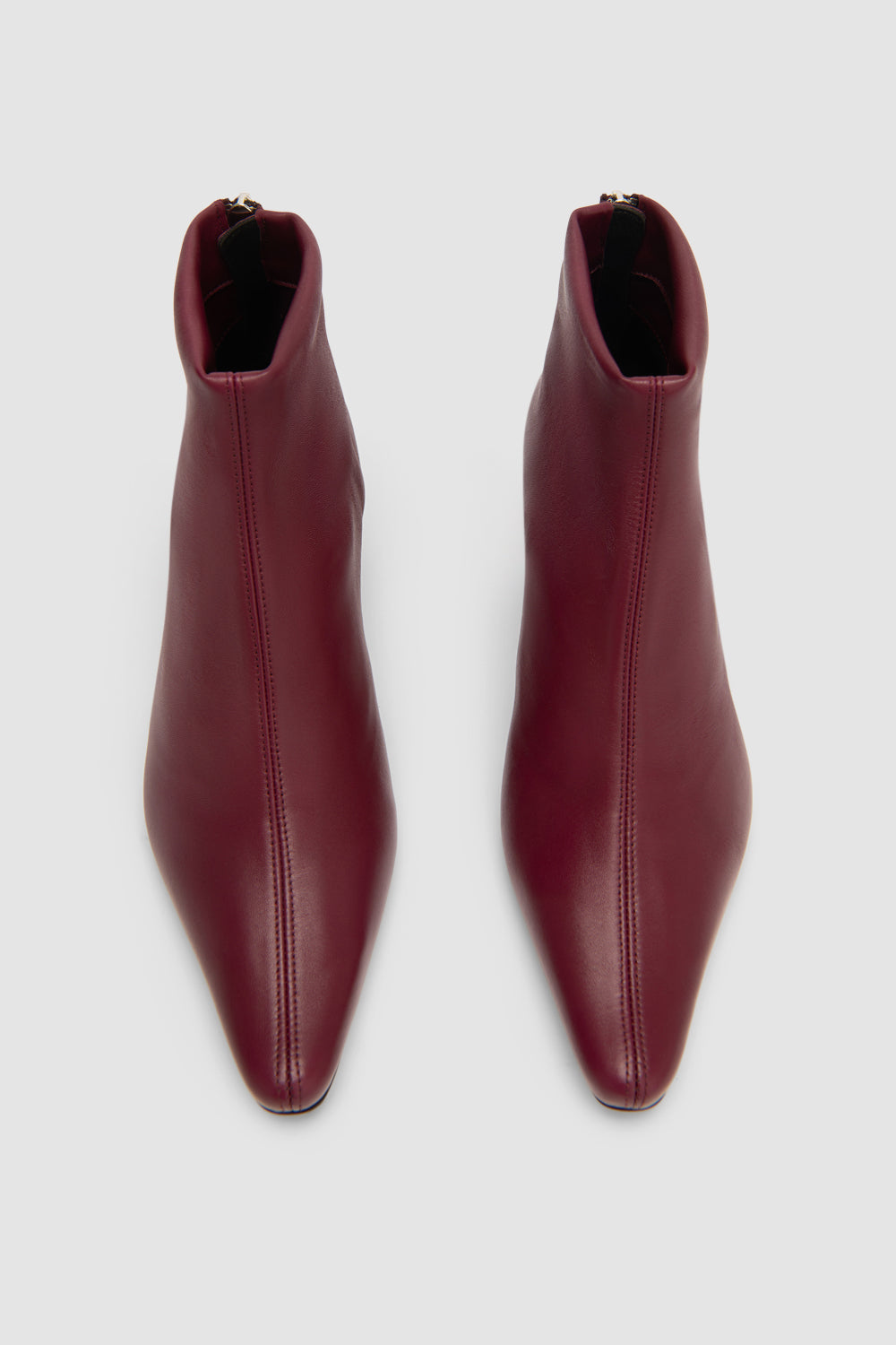 Kitten Stevie 22 Sour Cherry Stretch Nappa Leather Ankle Boot
