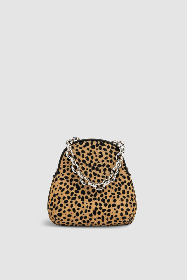 Koko Pony Hair Top-Handle Bag