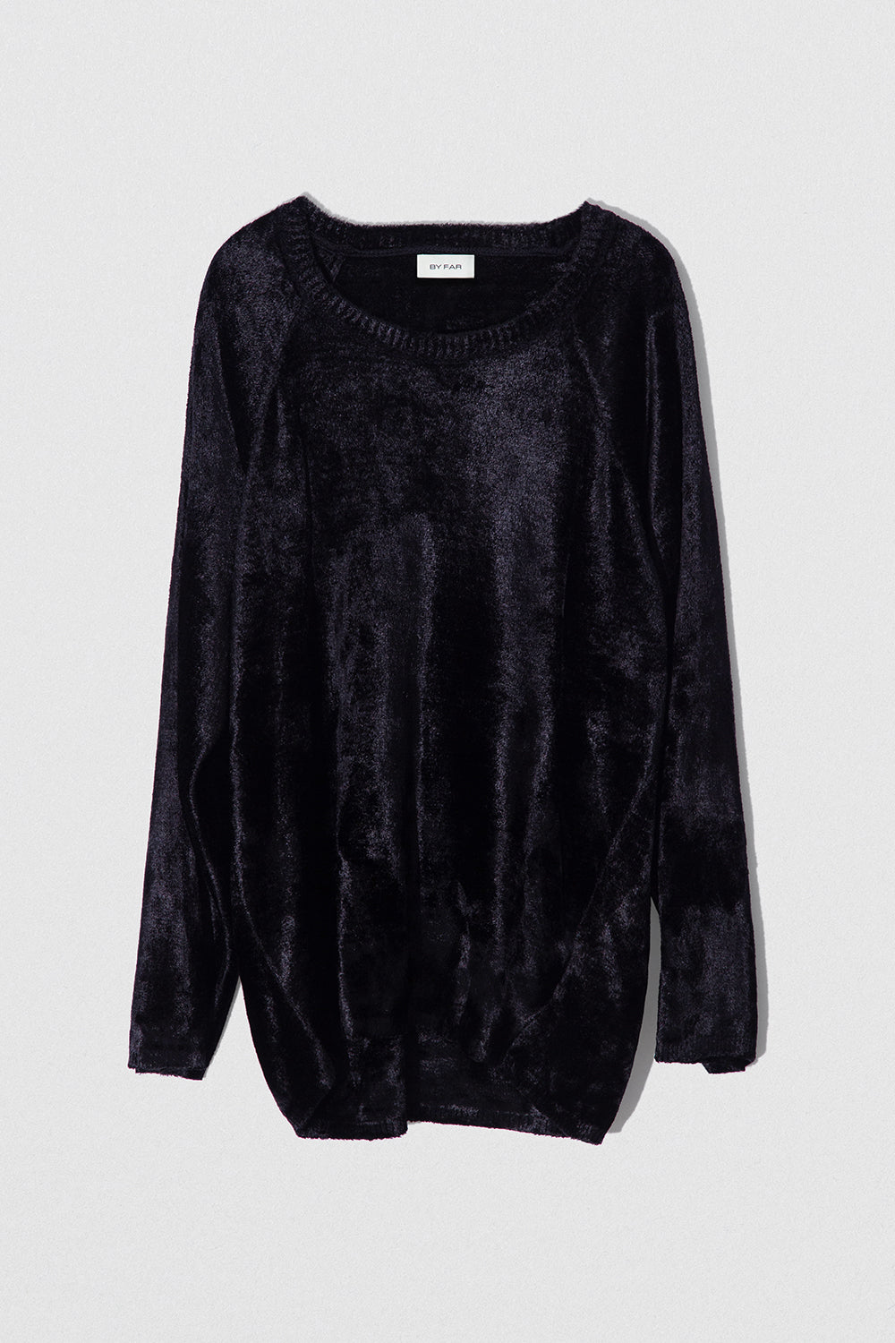 Lucille Sweater Black Velvet Knit