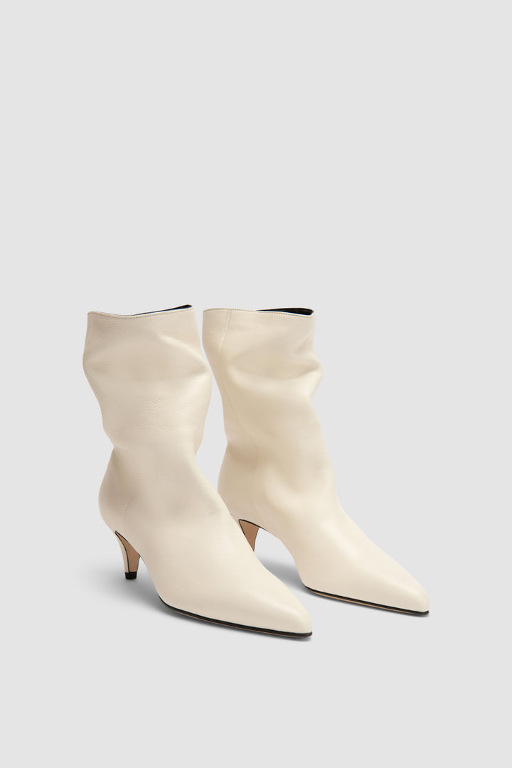 Lysander Limewash Washed Leather Ankle Boot