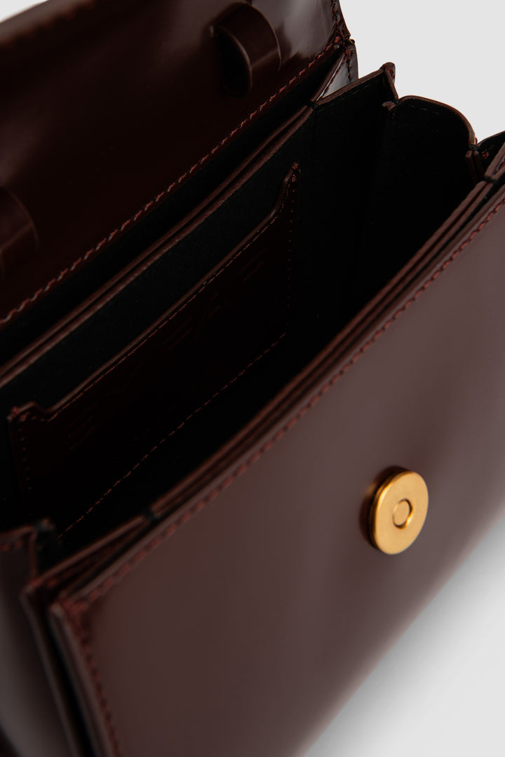Mini 2.0 Semi Patent Top-Handle Bag