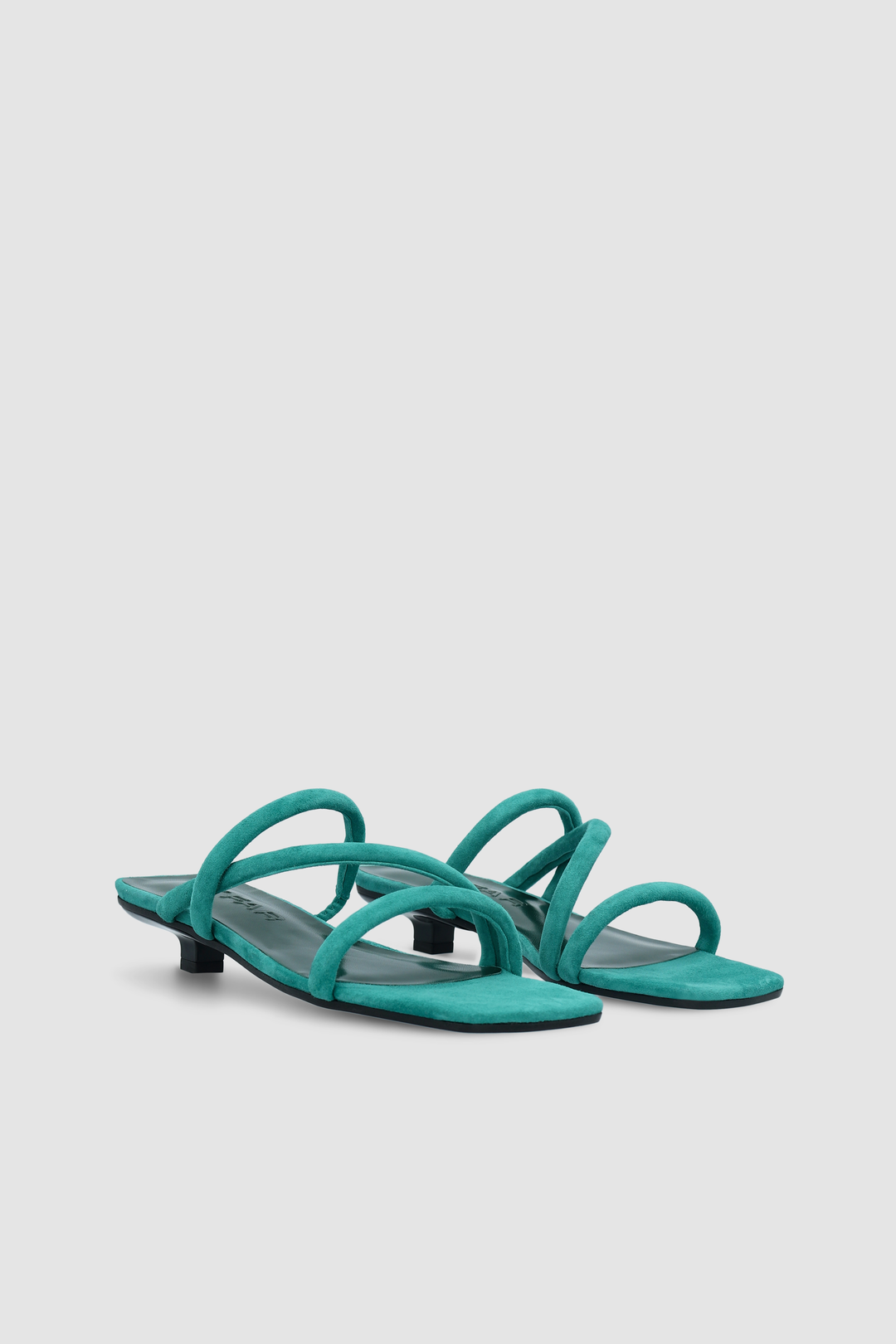 Morena Alpine Kid Suede Leather Mule