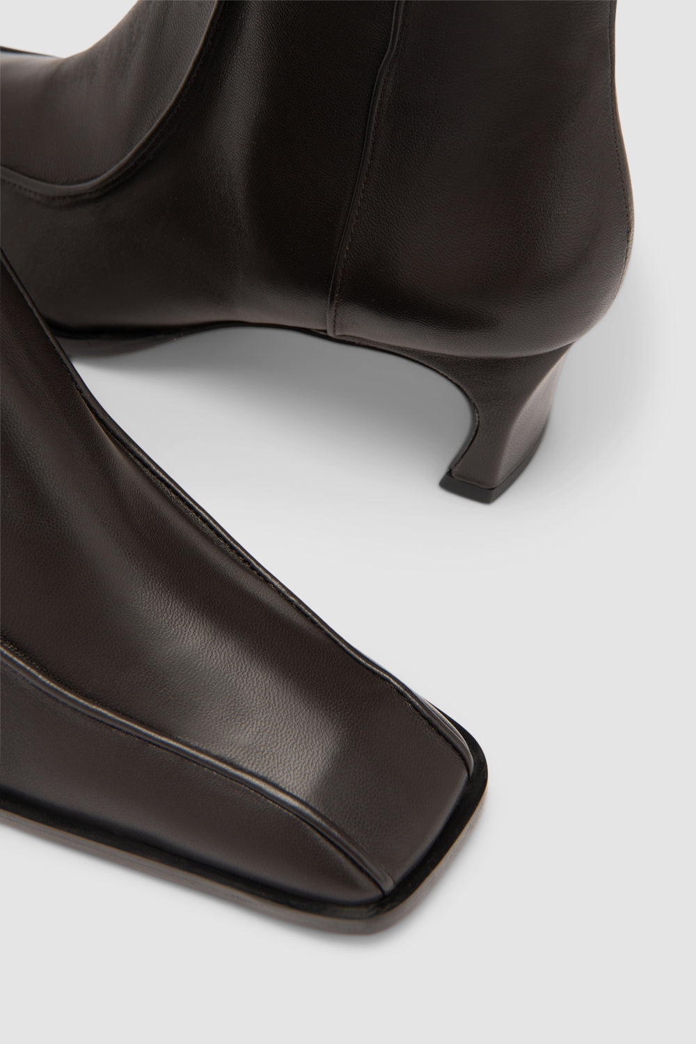 Nieves Ristretto Lamb Nappa Leather Knee-High Boot