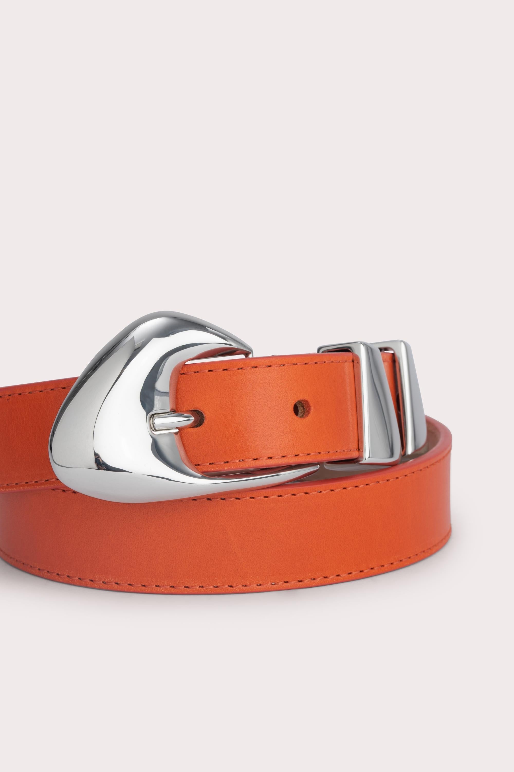 Moore Burnt Orange Leather - BY FAR