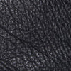 Rhea Black Large Grain Leather Shoulder Bag