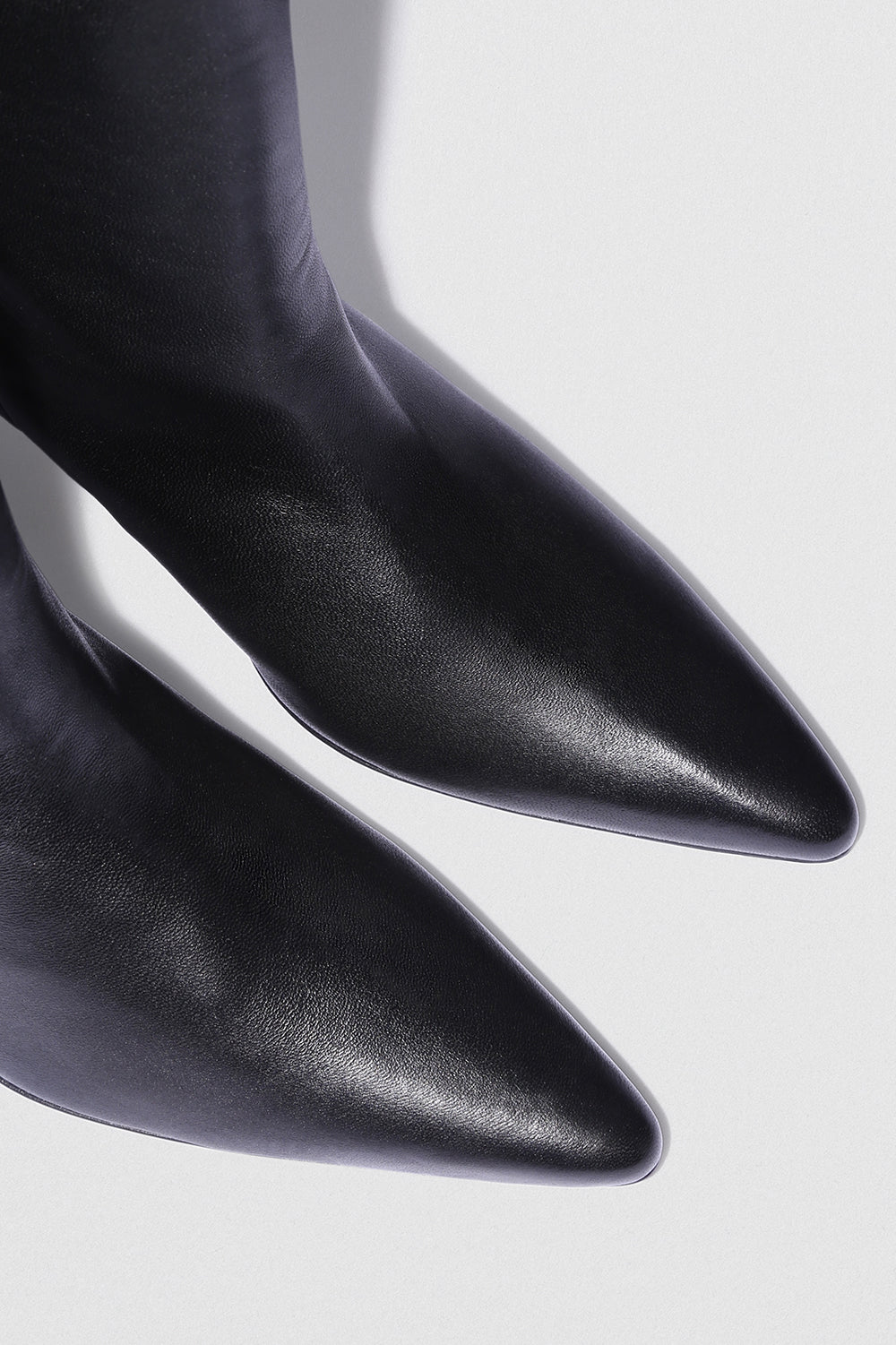 Lysander Black Lamb Nappa Leather Ankle Boot