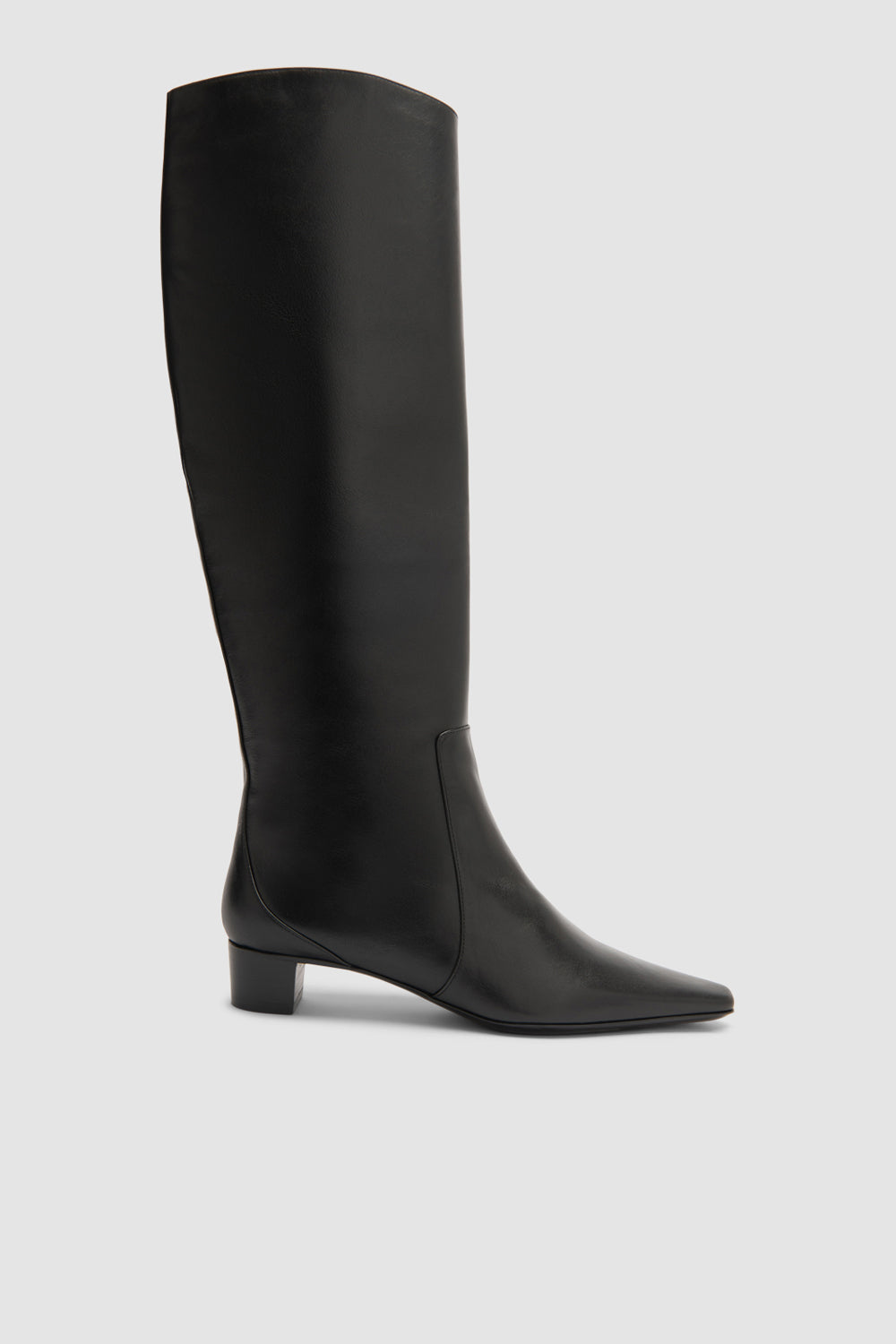 Pascal Black Nappa Leather Knee-High Boot