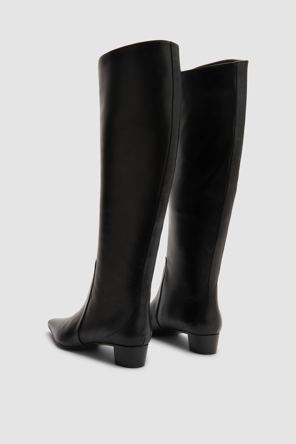 Pascal Black Nappa Leather Knee-High Boot