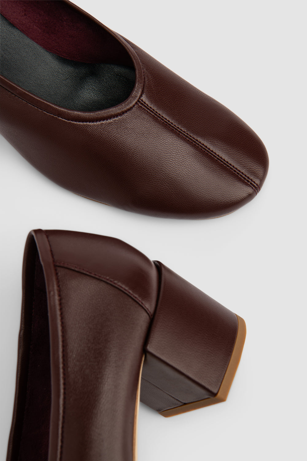 Prudence 45 Leather Pump