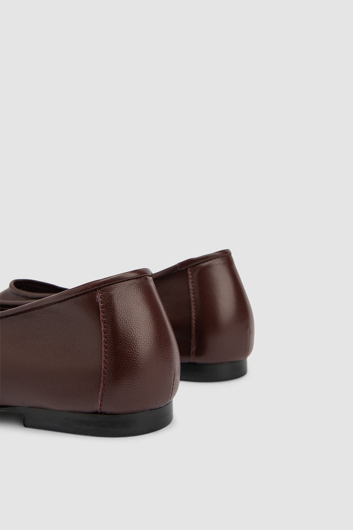 Prudence Leather Ballet Flat