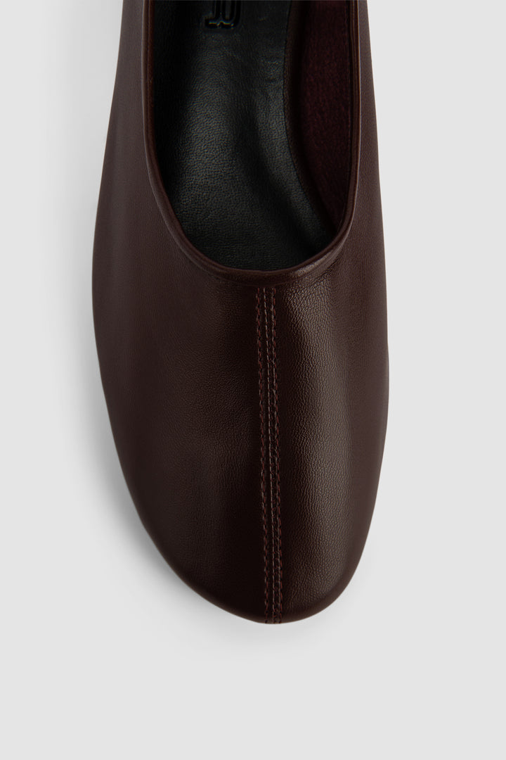 Prudence Leather Ballet Flat