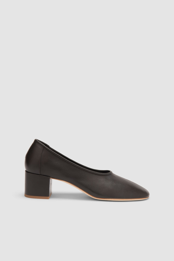 Prudence 45 Ristretto Lamb Nappa Leather Pump