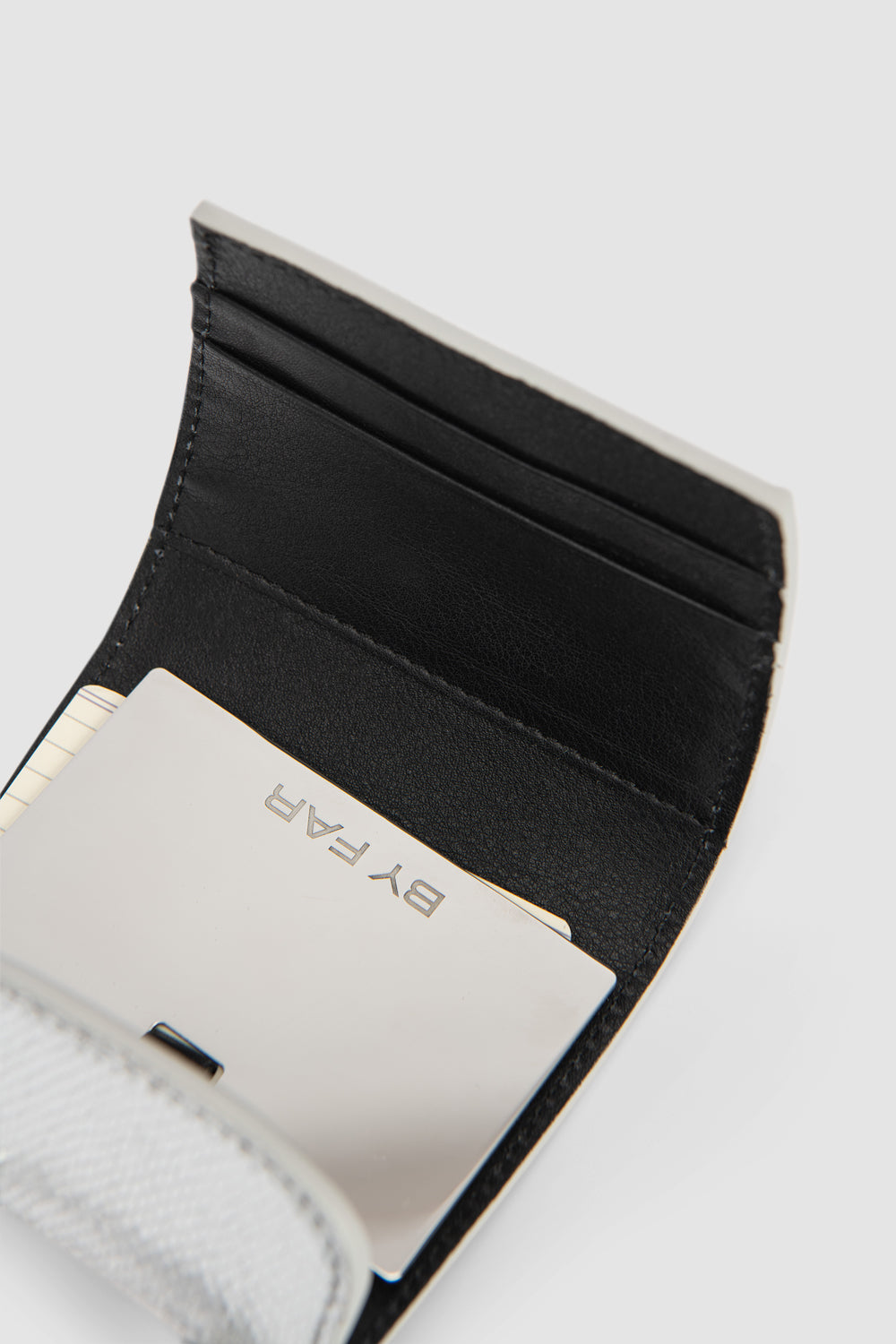 Mini Mini Silver Disco Leather Charm